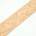 European style teak wood door design moulding